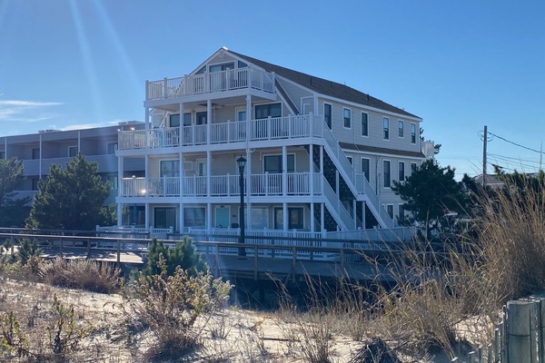 View of Breakers from beach