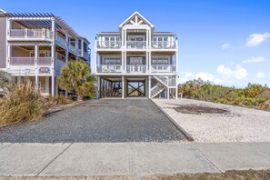 Exterior - "Cavalier Attitude" 2nd Row Home, 4 Bedrooms / 2.5 Bathrooms (Holden Beach)