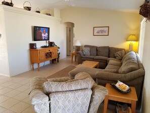 TV, DVD player