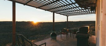 Fossil Knob Ridge -Cinnabar: Ultra-Modern Container Home