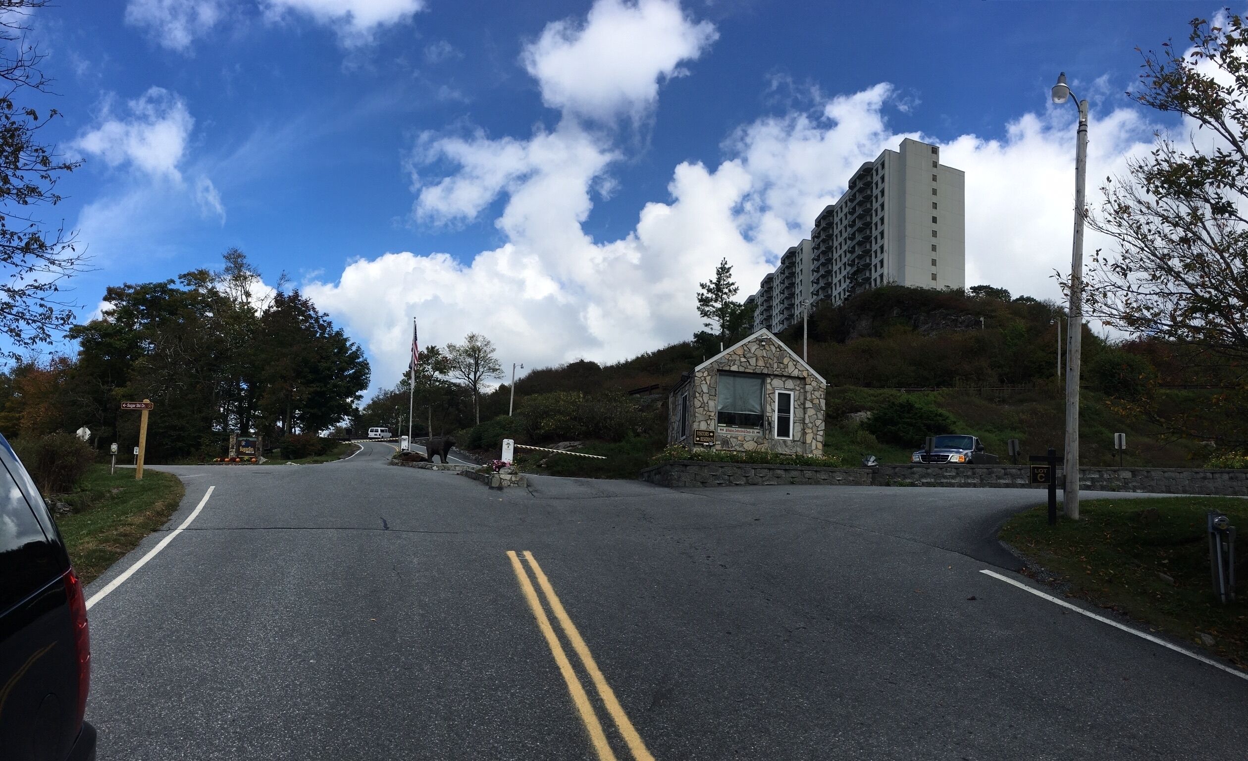 Third-party on-site parking