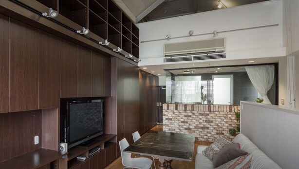 Deluxe Townhome, 1 Bedroom, City View | Living area | Flat-screen TV - gorgeous star house (Kyoto)