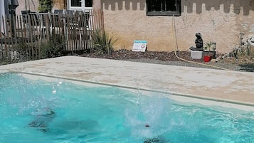 Seasonal outdoor pool