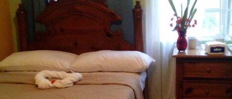 1 sovrum, strykjärn/strykbräda, internet och sängkläder