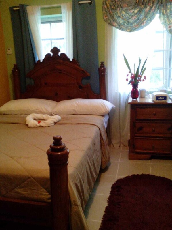 1 bedroom, iron/ironing board, Internet, bed sheets - Mini Self Contained- Manor Park Kingston (Constant Spring)