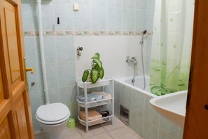 Hair dryer, towels