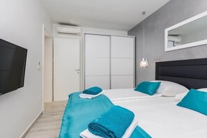 2 soveværelser, strygejern/strygebræt, gratis Wi-Fi, sengetøj