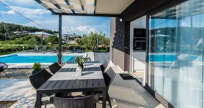 Ferienhaus in Ždrelac mit Meerblick, Terrasse, Klimaanlage, W-LAN (4652-1)