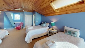 7 habitaciones, tabla de planchar con plancha, wifi y ropa de cama 