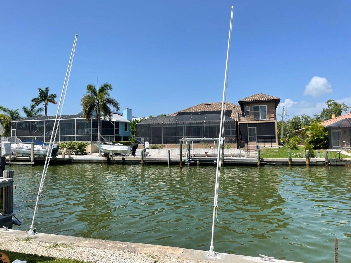 Photo 28 of Private Waterfront home with pool and hot tub with large dock in Isle of Capri