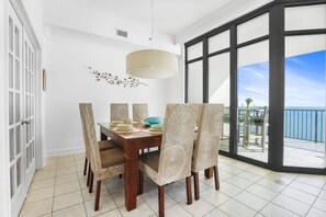 Dining - Phoenix West 2508: Beachfront Bliss with Lazy River and beach Views (Orange Beach)