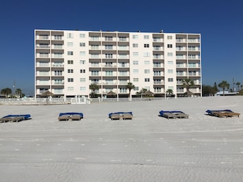 Right on the beach... Sea Breeze of Madeira Beach.