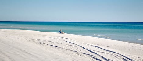 Am Strand, Liegestühle