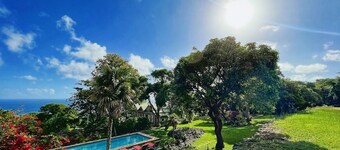Stunning Sea View Plantation Retreat with House & Cottage