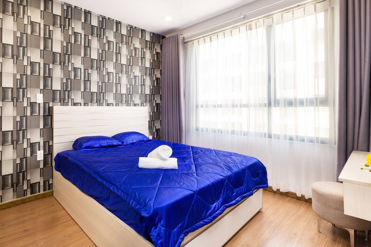 2 bedrooms, desk, iron/ironing board, free WiFi