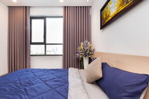 2 Schlafzimmer, Schreibtisch, Bügeleisen/Bügelbrett, kostenloses WLAN