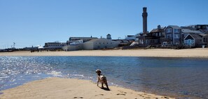 Beach nearby, beach towels