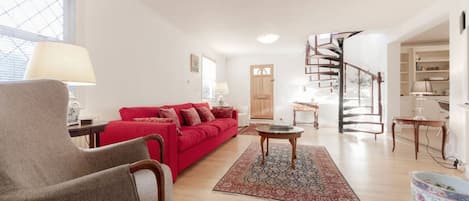 TV connectée, lecteur de DVD, livres, médiathèque