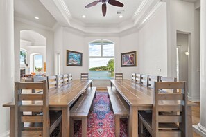 Dining - Marlin Houzz: Lake Estate with Infinity Pool! (Hot Springs)