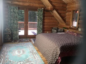 Room, 1 King Bed (B) | View from room - Redwood Log Cabin (Crescent City)