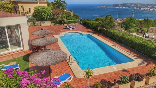 Outdoor pool - Large luxury villa with spectacular seeview, for 8 - 10 persons (Javea)