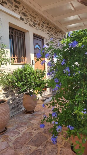 Exterior detail - Filanthi's Retreat In Mani's Nature _ Stone House in Silence & Olive Trees (Gytheio)