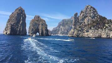 Sun loungers, beach towels
