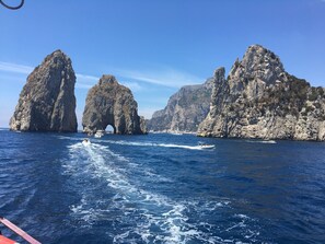 Sun loungers, beach towels