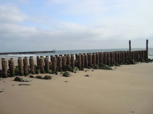 Komfortabele  Gemütliche Feriënhaus für 2 bis 4 pers 200 von Strand.