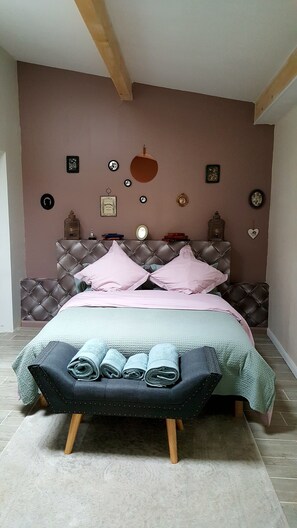 2 bedrooms, iron/ironing board, WiFi, bed sheets - Apartment Le Solutré (Chardonnay)