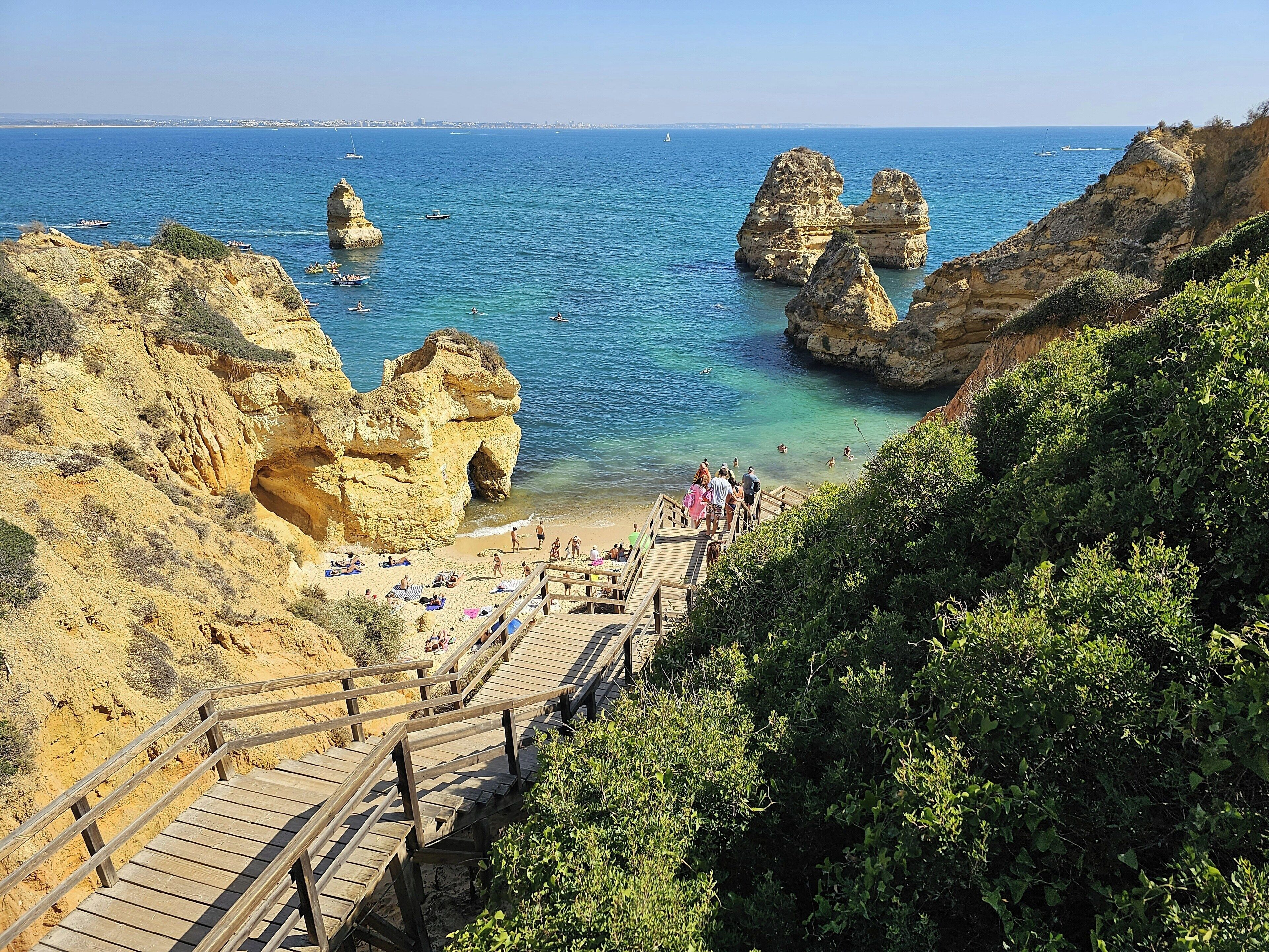 Beach nearby, sun-loungers