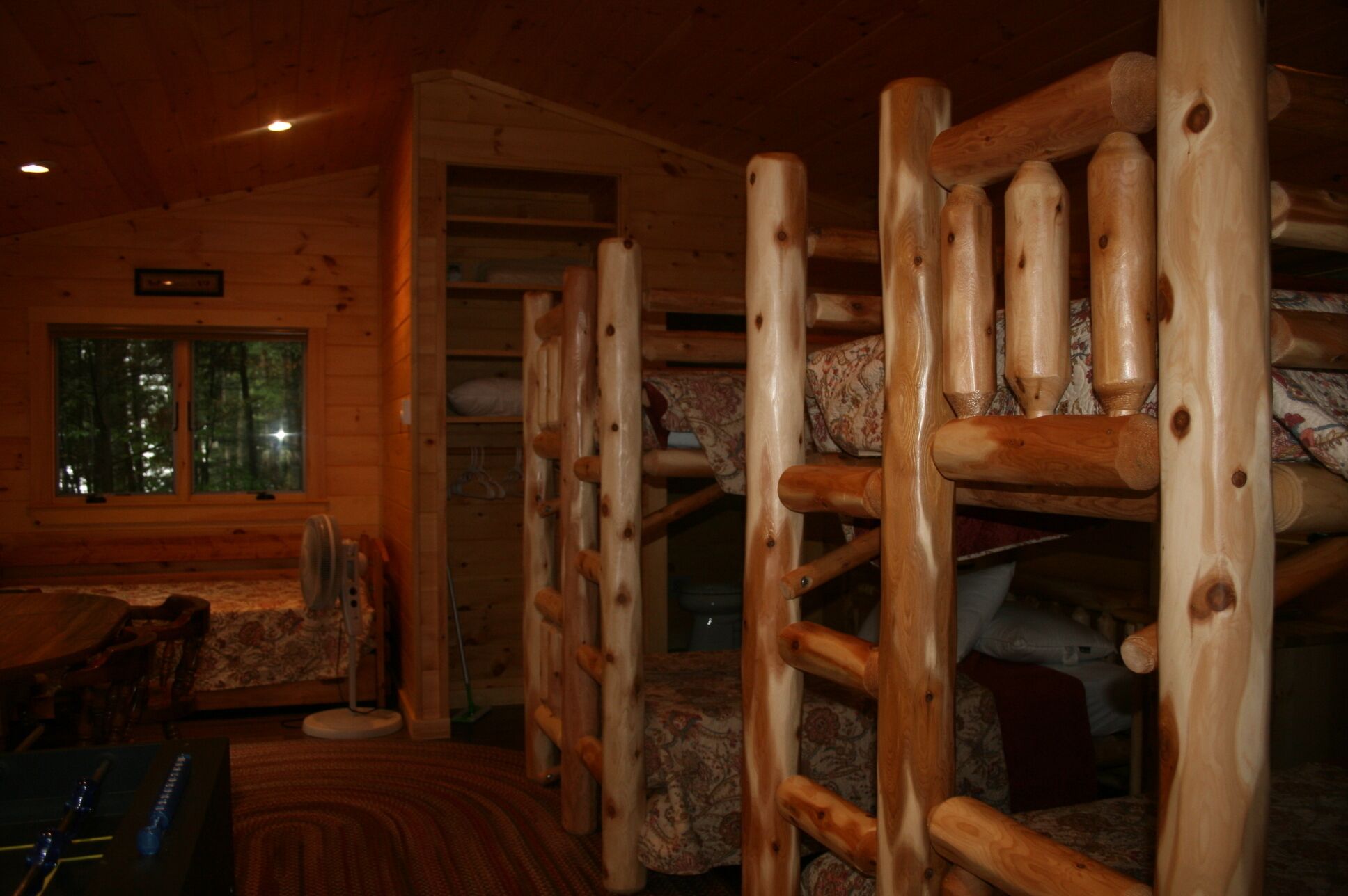 Lovely Private Log Home Perfect For Larger Families Situated On Thompson Lake 