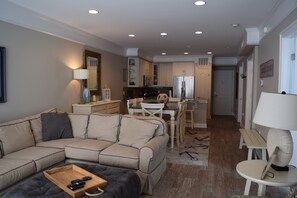 Smart TV, fireplace - Pet Friendly Luxury Dewey Beach Condo (Rehoboth Beach)