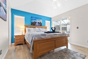 4 bedrooms, in-room safe, iron/ironing board, free WiFi