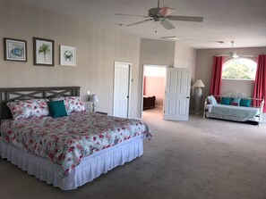 4 bedrooms, desk, iron/ironing board, travel crib - Flipper's Lagoon   Luxury Waterfront  Pool Home       Dolphins in Backyard Daily (Indian Rocks Beach)