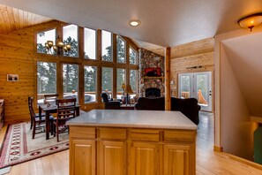 Interior - Private, Mountain Views, Large Deck, Hot Tub - Alpenhaus (Fairplay)