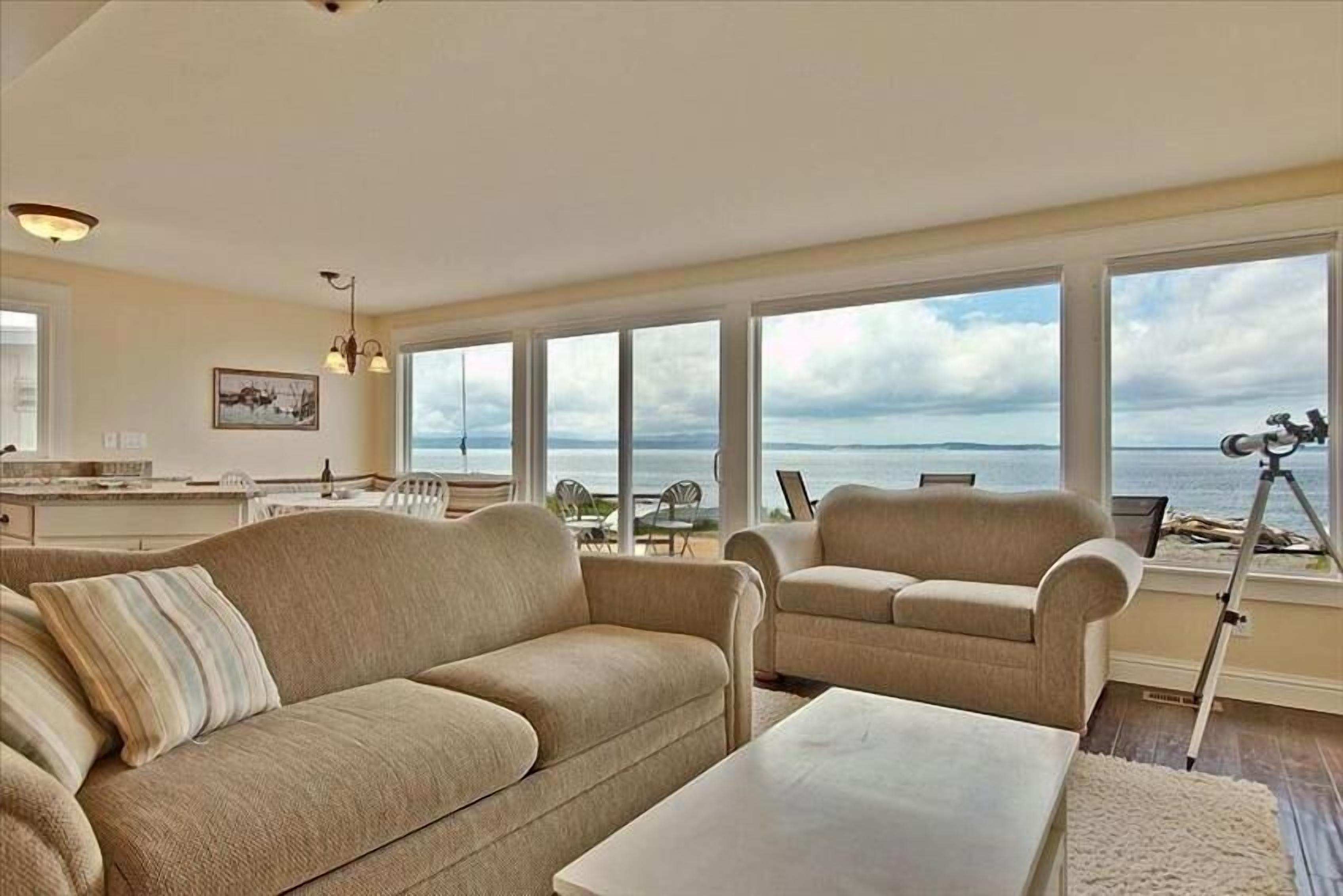 Sandy Waterfront Beach House