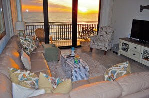 智能电视、DVD 播放器、书、立体声音响