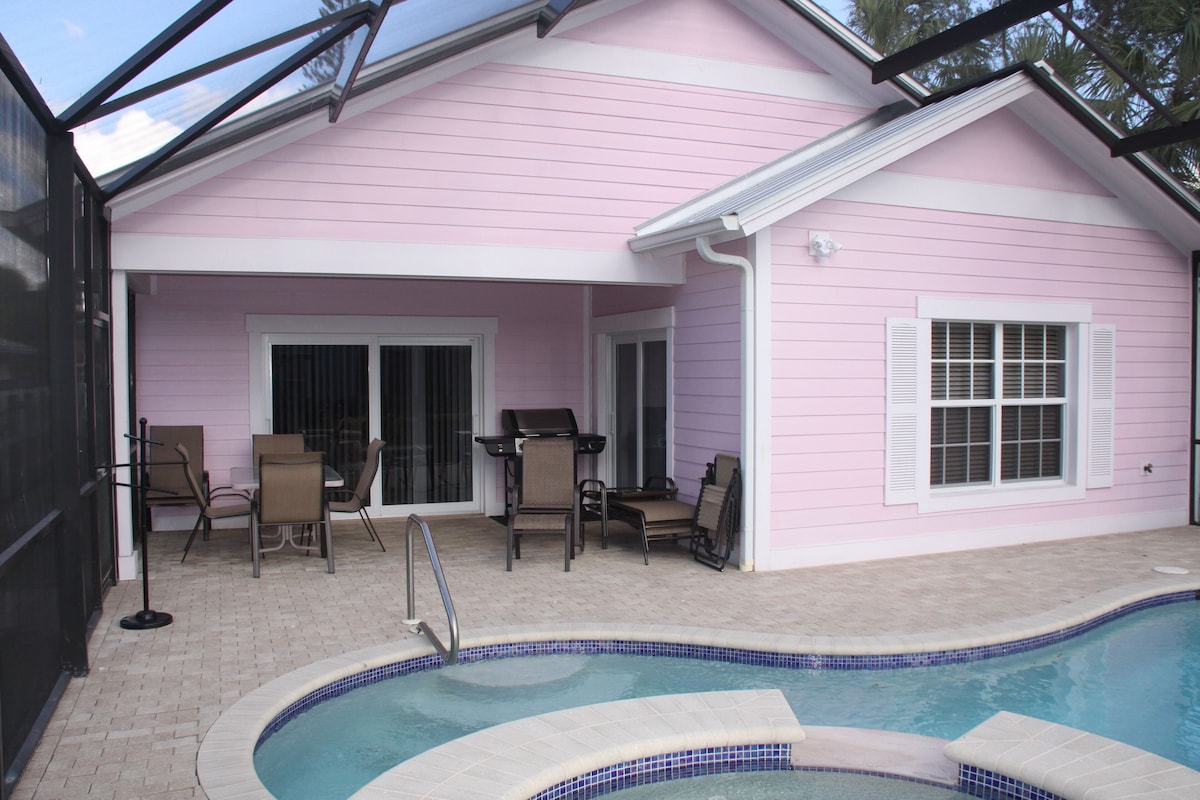 Photo 15 of Olde Florida Style, 4 Bedrooms 3 Bath Pool\Hot Tub - Free Pool and Spa Heat!