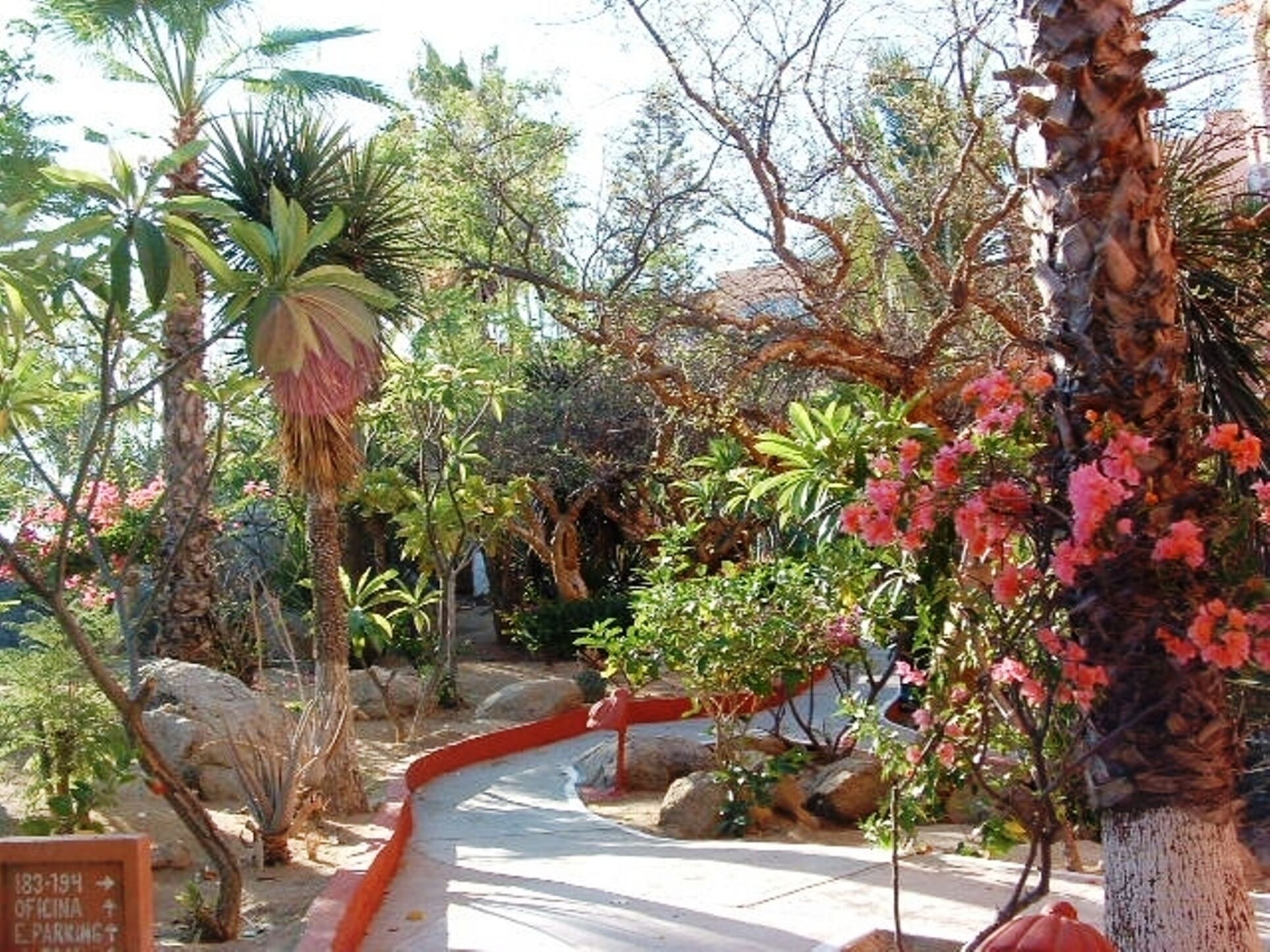 Pathway in front of Condo