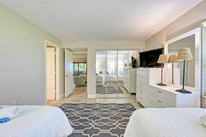 2 bedrooms, iron/ironing board, free WiFi, bed sheets