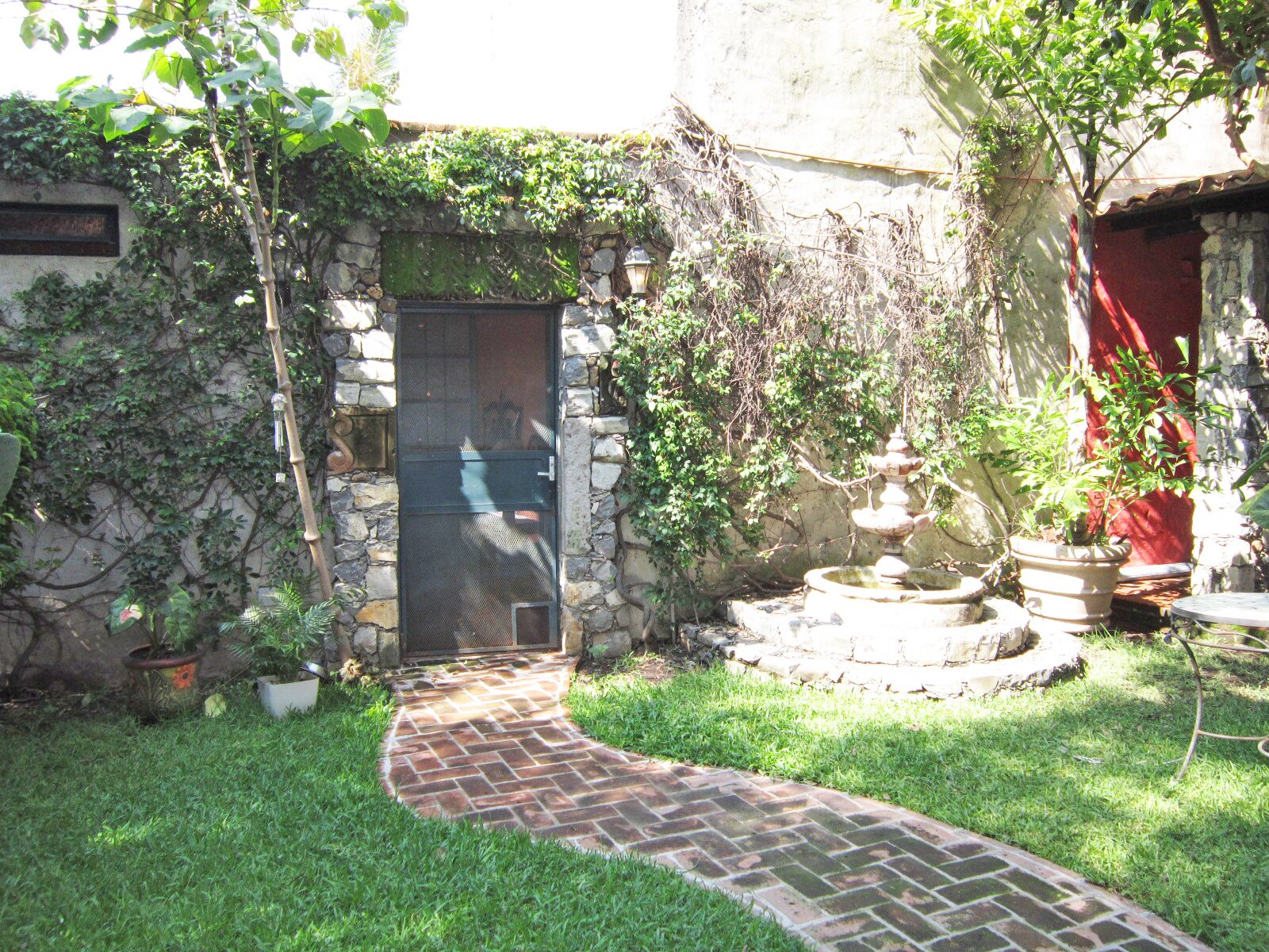 Enceinte de l’hébergement