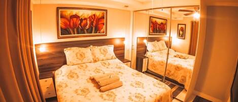 1 soveværelse, strygejern/strygebræt, Wi-Fi, sengetøj