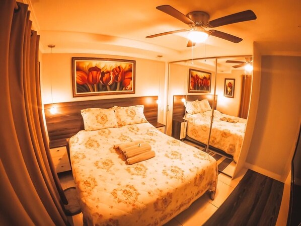 1 bedroom, iron/ironing board, WiFi, bed sheets