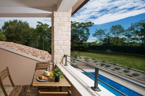 Outdoor dining - Villa 5 stars , Istra , Croatia (Sveta Nedelja, Istarska županija)