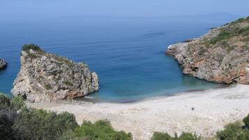 Ranta lähistöllä, rantapyyhkeitä