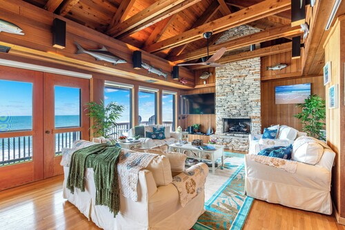 "Restoration Sands": FL Beach House DIRECTEMENT sur la plage (ascenseur, bain à remous et plus)