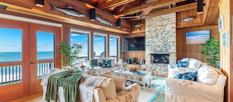 Restoration Sands: FL Beach House DIRECTLY on Beach! Pool, Elevator, Hot Tub!