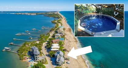 Restoration Sands: FL Beach House DIRECTLY on Beach! Pool, Elevator, Hot Tub!
