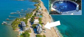 Restoration Sands: FL Beach House DIRECTLY on Beach! Pool, Elevator, Hot Tub!